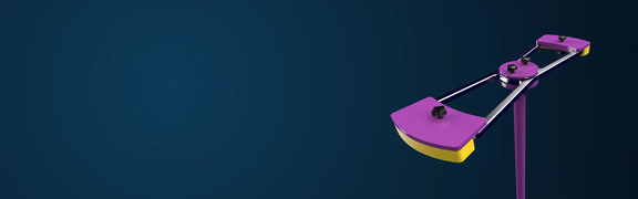 Abstract blue gradient background with UnJammer valve release key